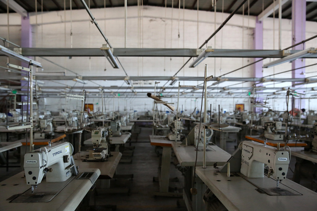 Sew machines in Sleek Garment Export, in Accra, Ghana Flickr