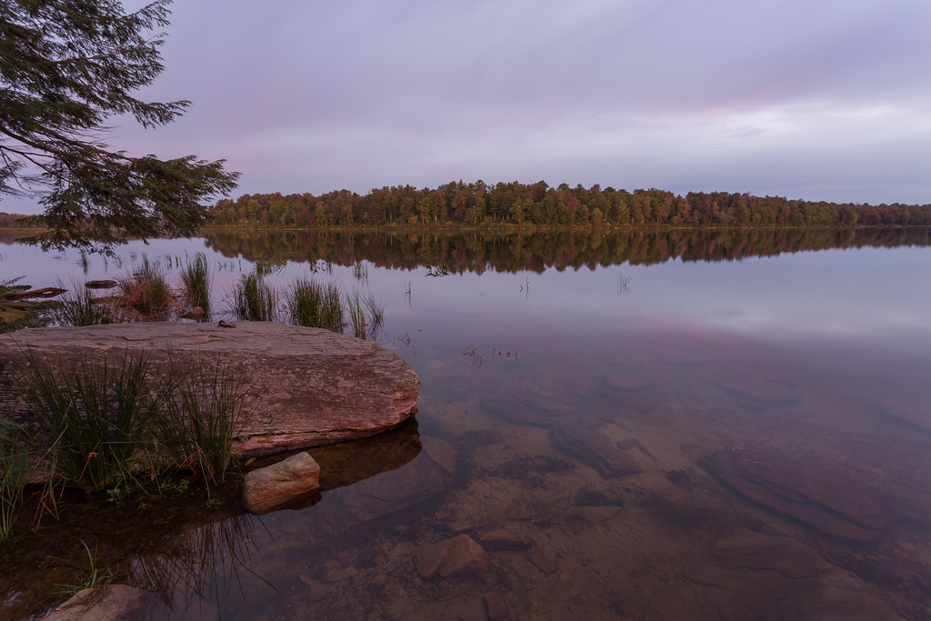 Lake Jean Morning light there at Lake Jean in Pennsylvania… Ken