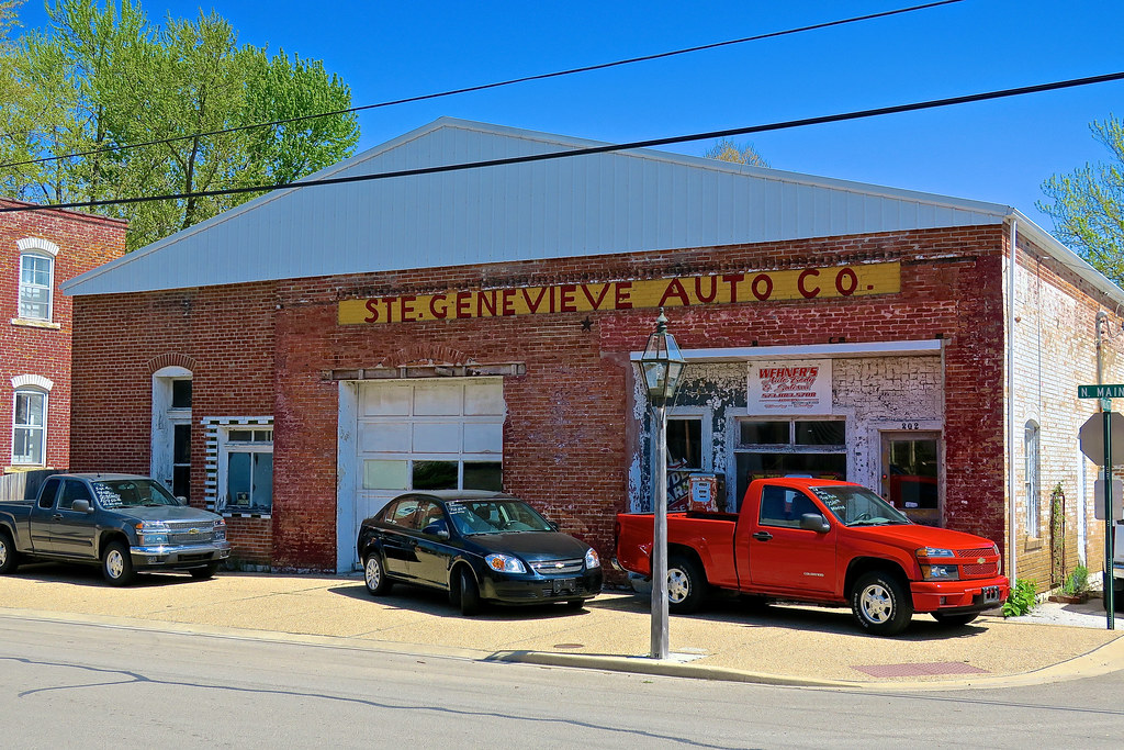 Ste. Genevieve Auto Co., Ste. Genevieve, MO Old sign for t… Flickr