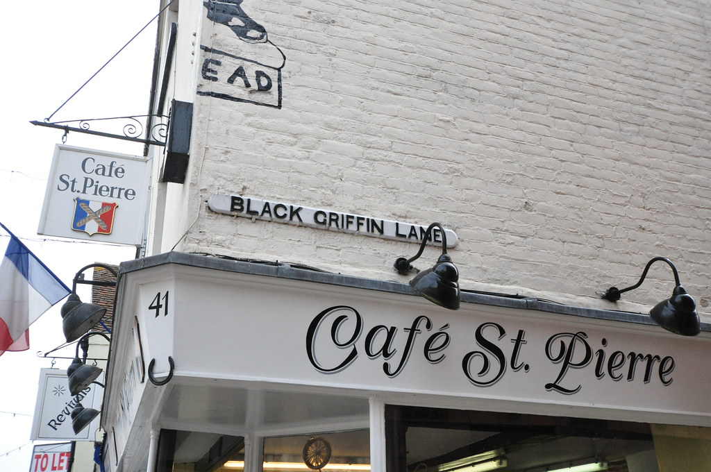 Black Griffin Lane Canterbury Its not quite so unusual whe… Flickr