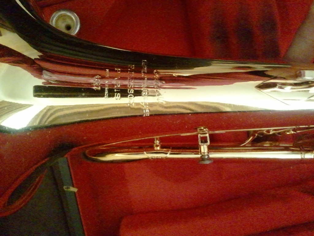 F.Besson Flugelhorn bell markings StChristopherOz Flickr