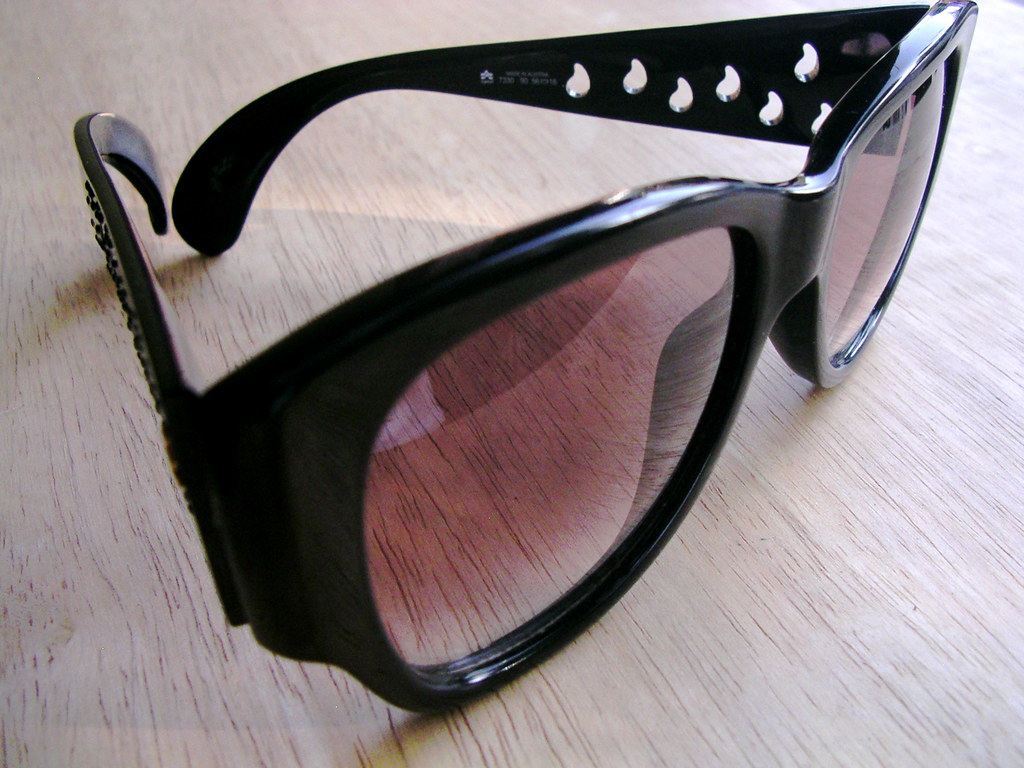 Vintage Sunglasses Christian Lacroix Rare Black Oversize a photo on