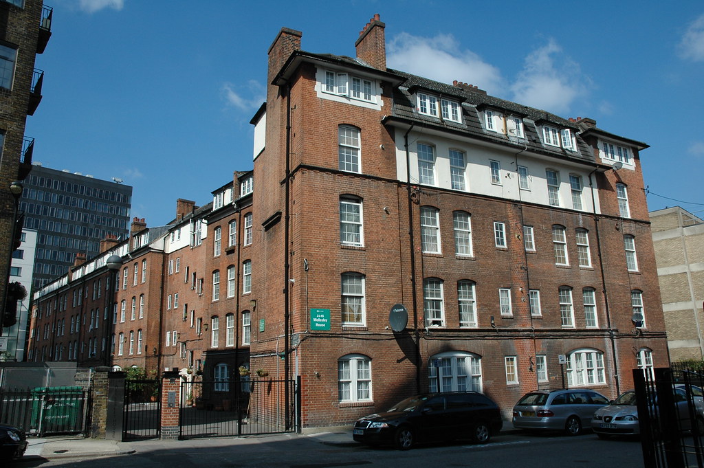 Wellesley House NW1 Wellesley House flats, Peabody Trust, … Flickr