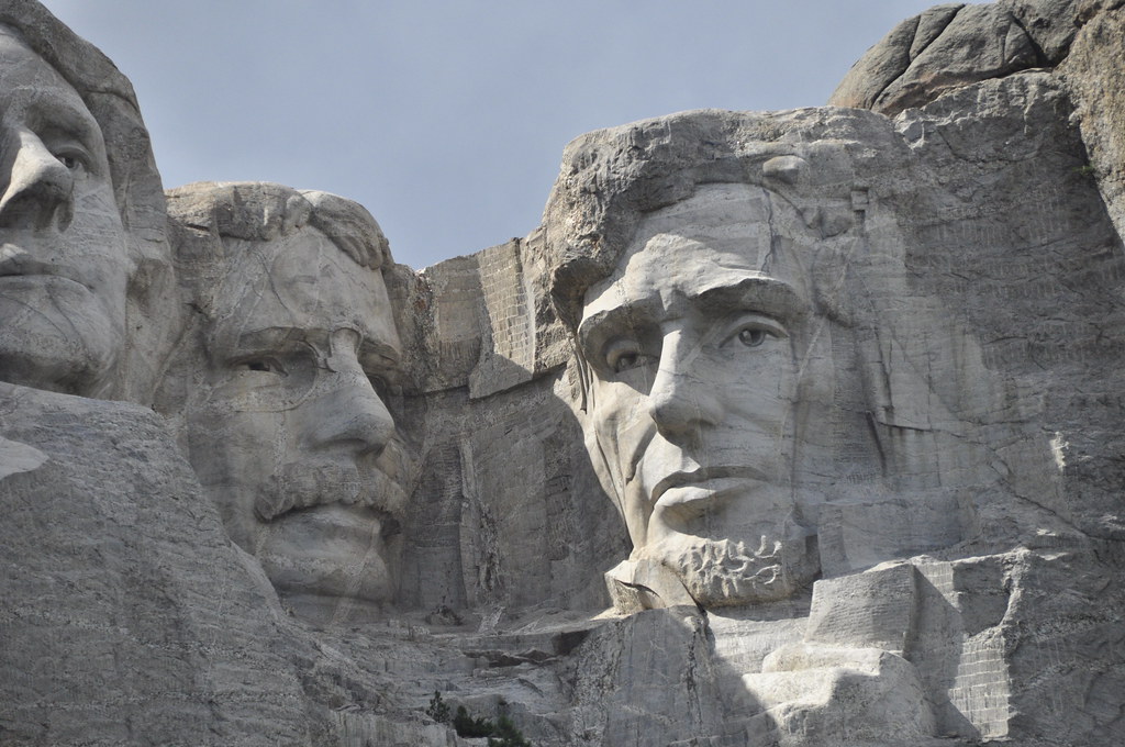 Native American Sculpture Mount Rushmore LOVELAND SCULPTURE WALL