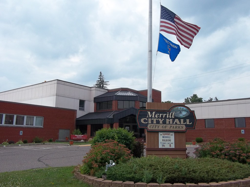 Merrill City Hall Merrill, Wisconsin City Hall and Police … Flickr
