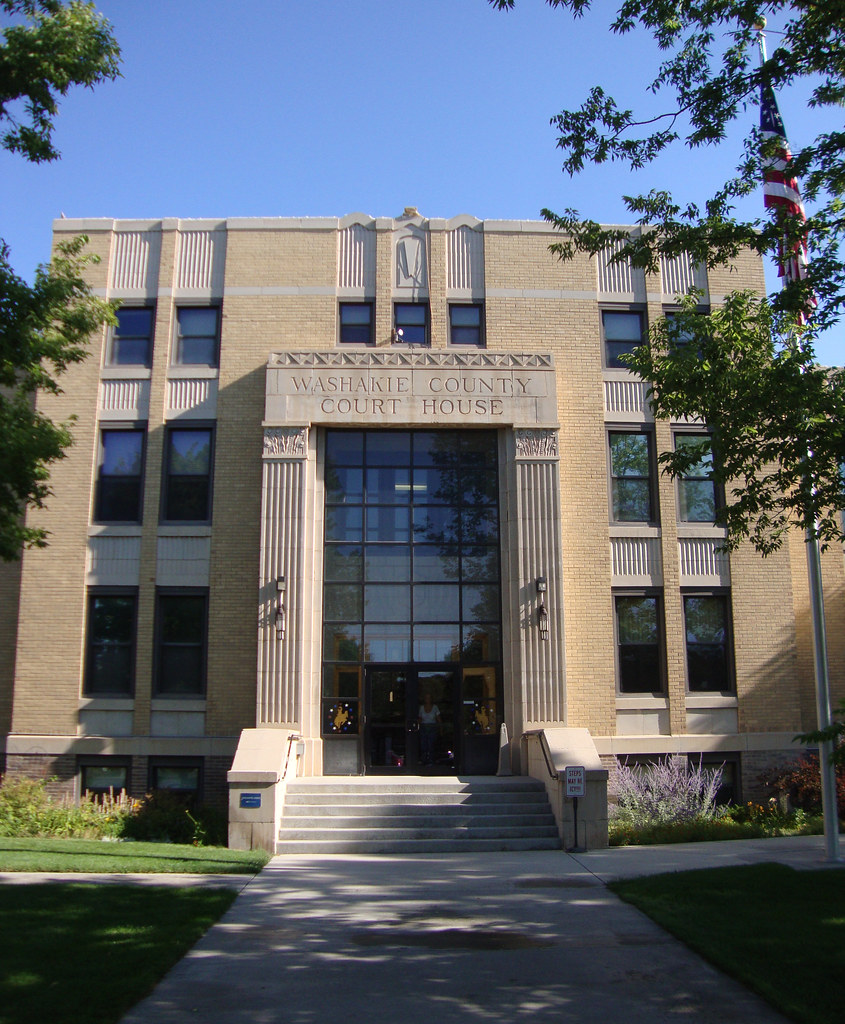 Washakie County Courthouse Detail (Worland, Wyoming) Flickr