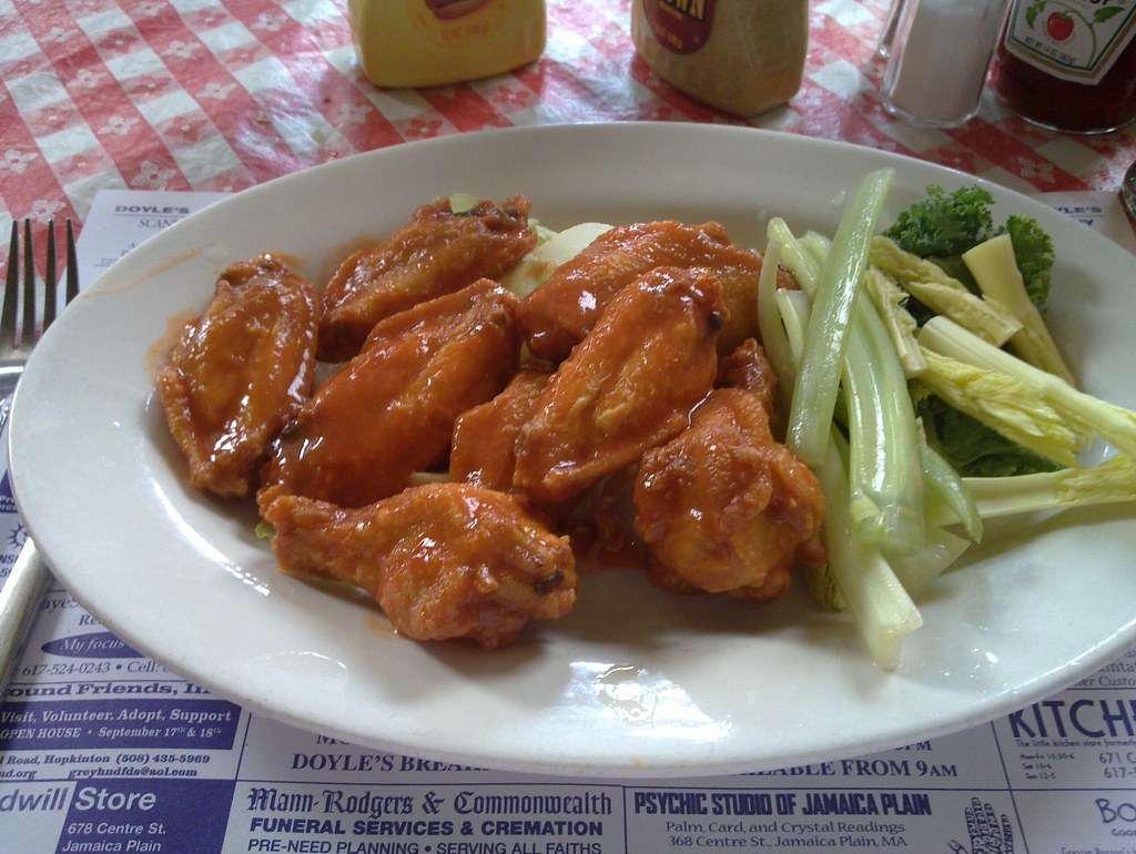 Buffalo wings at Doyle's bob walker Flickr