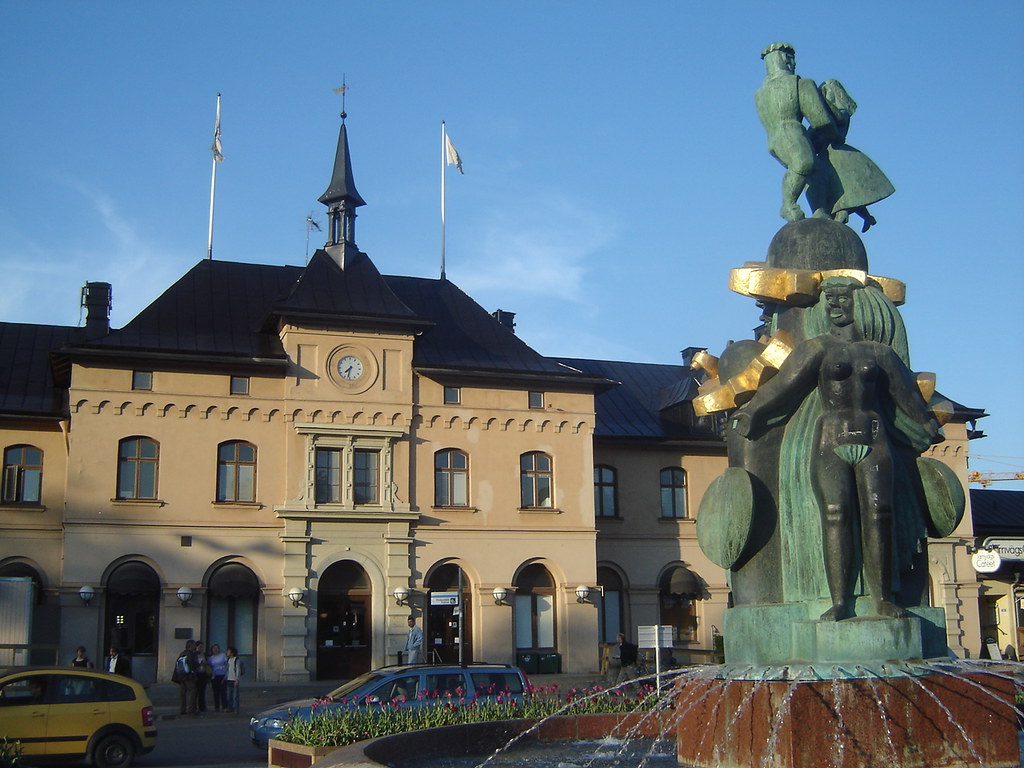 Uppsala Central Station ，Uppsala ，Sweden，2008 Flickr