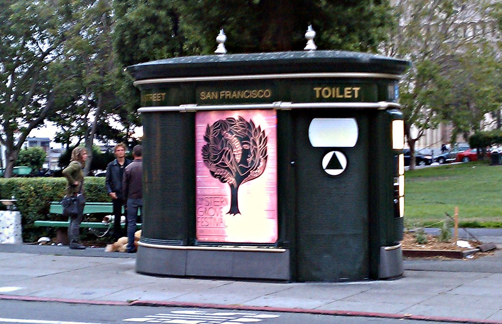 San Francisco street restrooms. These are found along the … Flickr