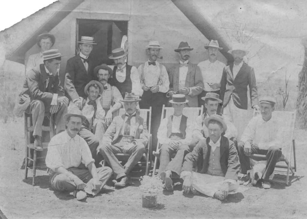 1898 12 Coolgardie Edward Billing far right, poss Frederic… Flickr