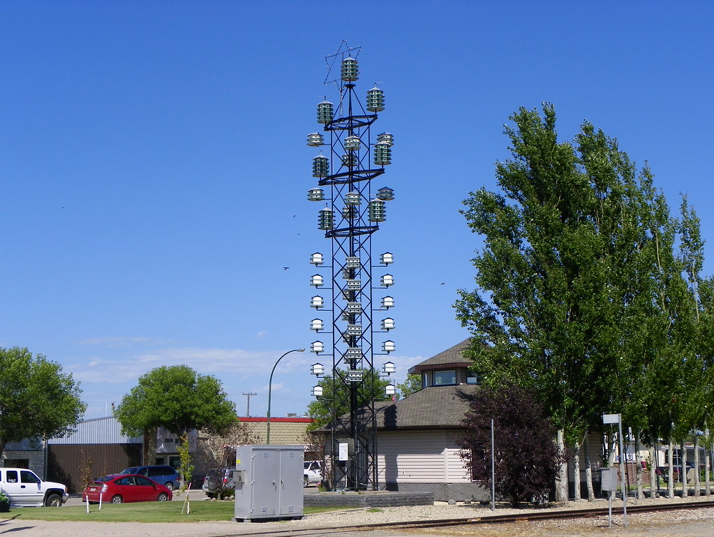 Delorain Purple Martin Tower Deloraine, Manitoba, Canada Flickr