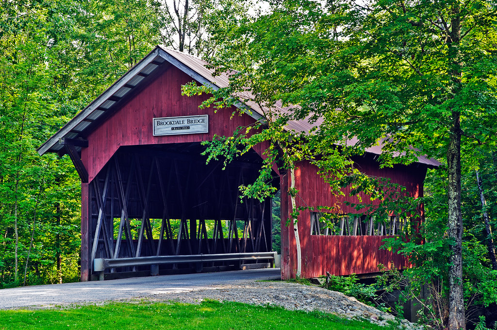 Brookdale Bridge, Stowe, VT The Brookdale Bridge, a covere… Flickr