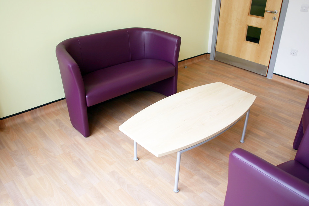 48 Quiet Room with Concha Seating Torasen Concha Sofa an… Flickr