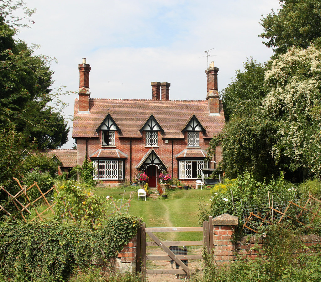 Wimborne St Giles Dorset A large village house of which th… Flickr