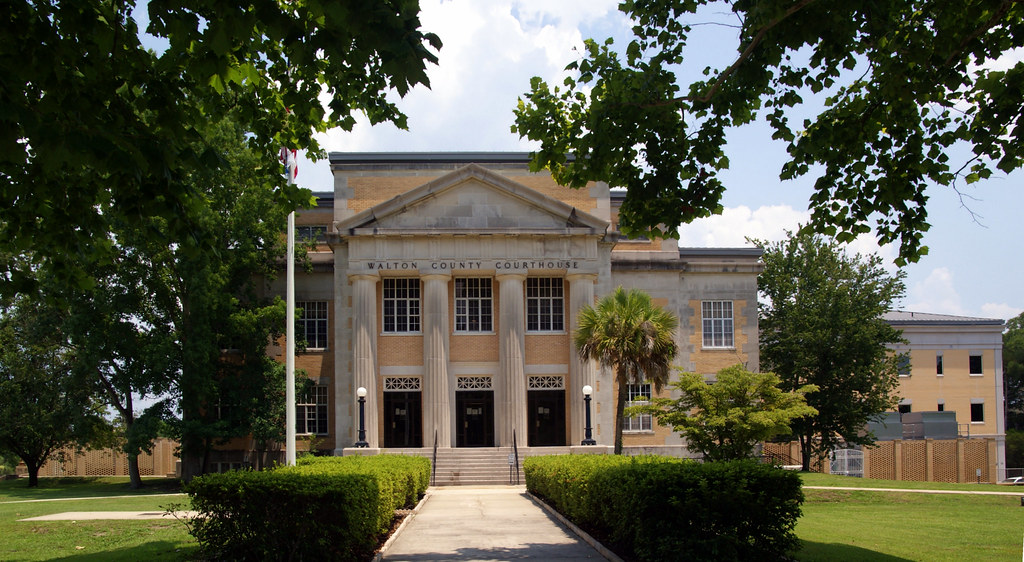 Walton County Courthouse De Funiak, Springs, Florida 192… Flickr