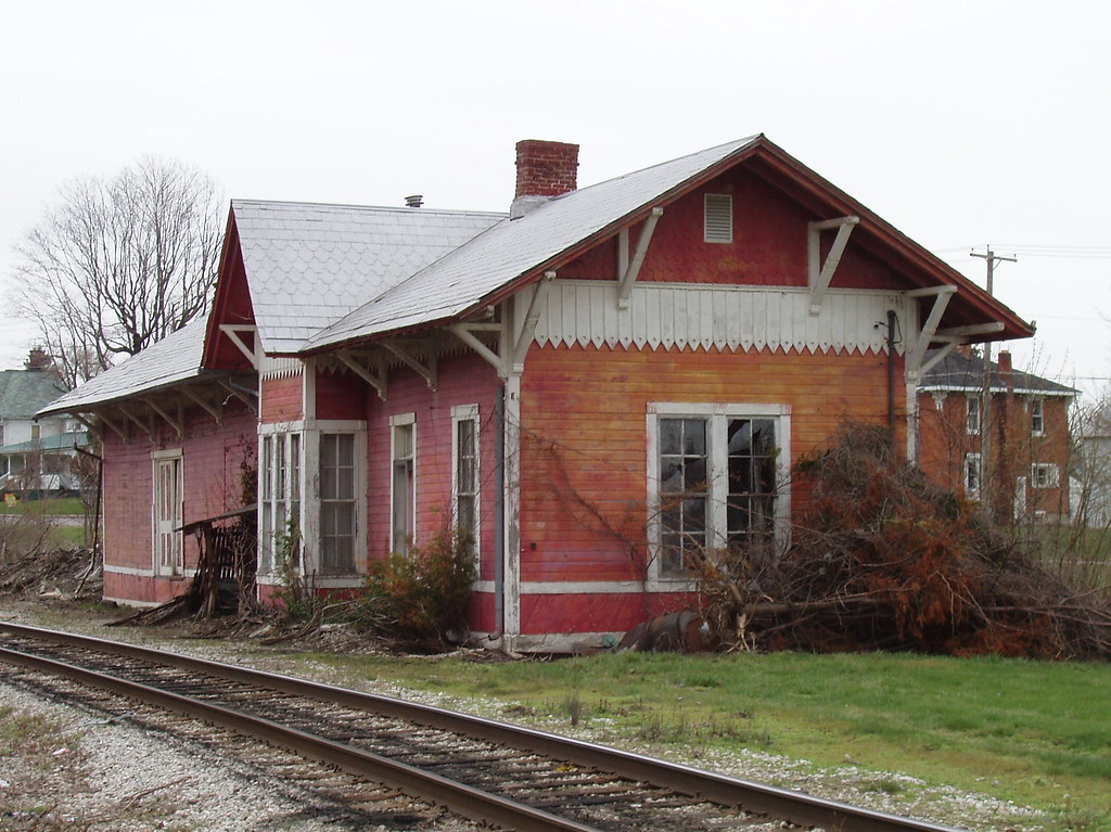 Plymouth station Plymouth Ohio B&O station built in 1887 PAUL KRAY Flickr