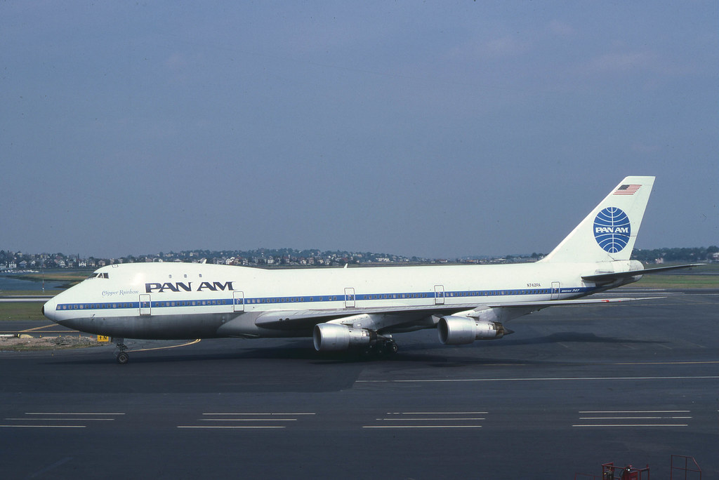 Pan Am 747121 Boston 1979 clipperarctic Flickr
