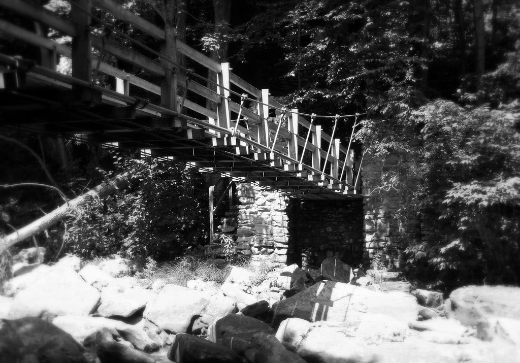 Swinging Bridge quartertankofgas Flickr
