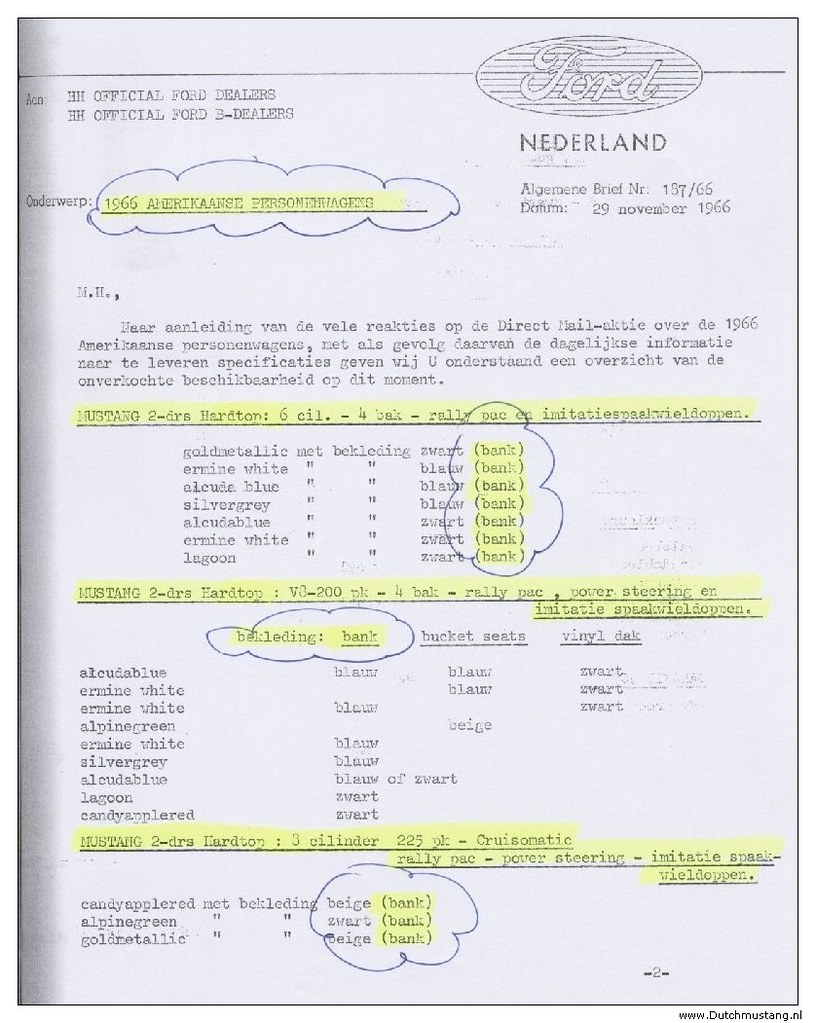 Ford Amsterdam Algemene brief1966 020 Ford Dealer inf… Flickr