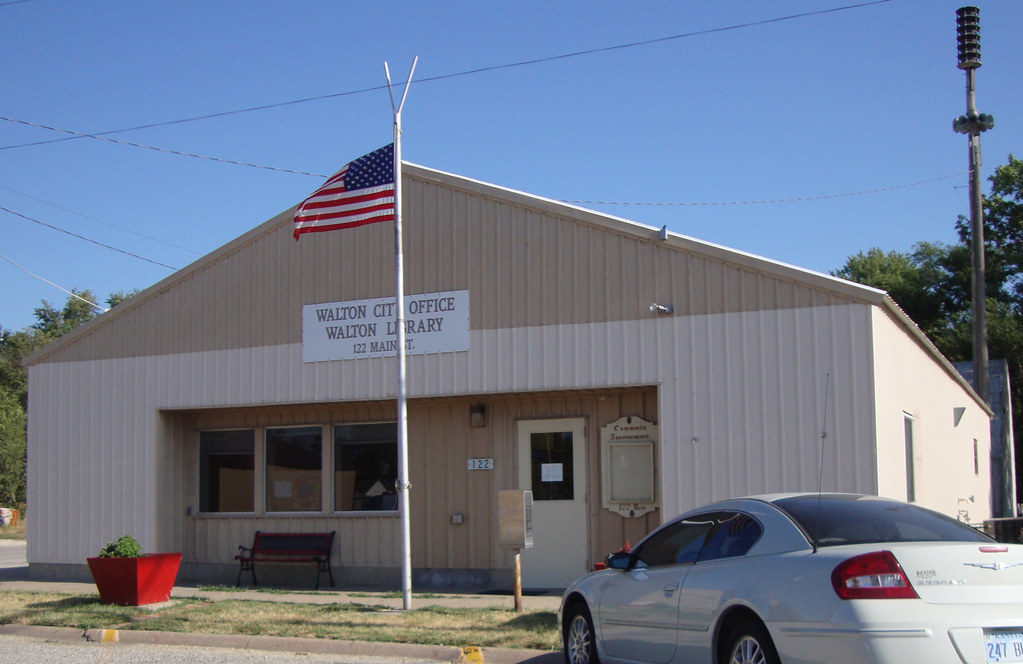 Walton, Kansas City Offices and Library Walton is a tiny c… Flickr
