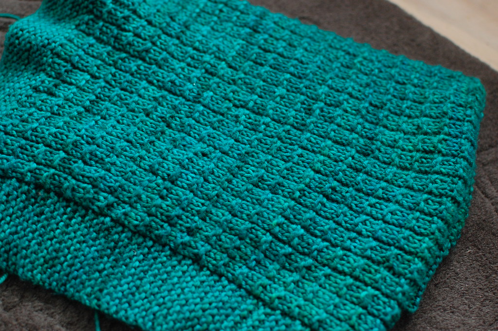 Waffles blanket tin can knits pattern Atia Flickr