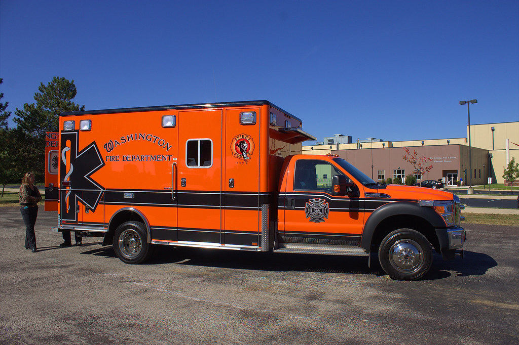 Washington Medic 2 at the Washington Fire dept open house