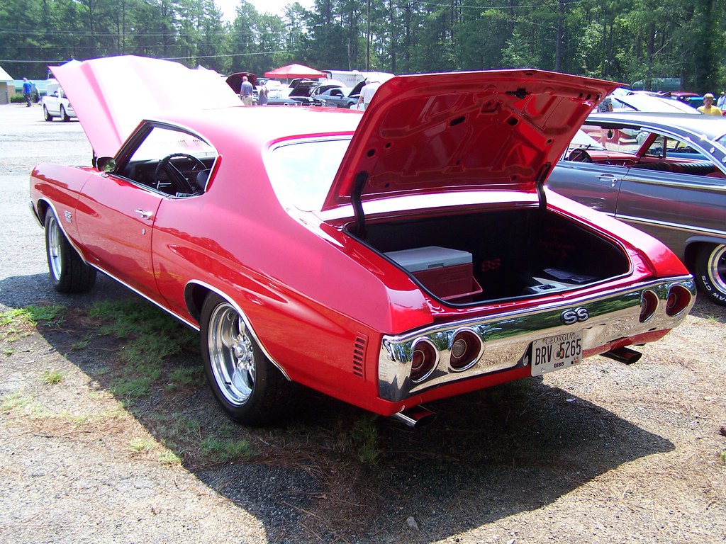 1972 CHEVELLE SS 350 SEE AT CAR SHOW IN MILLEDGEVILLE, GA … Pete