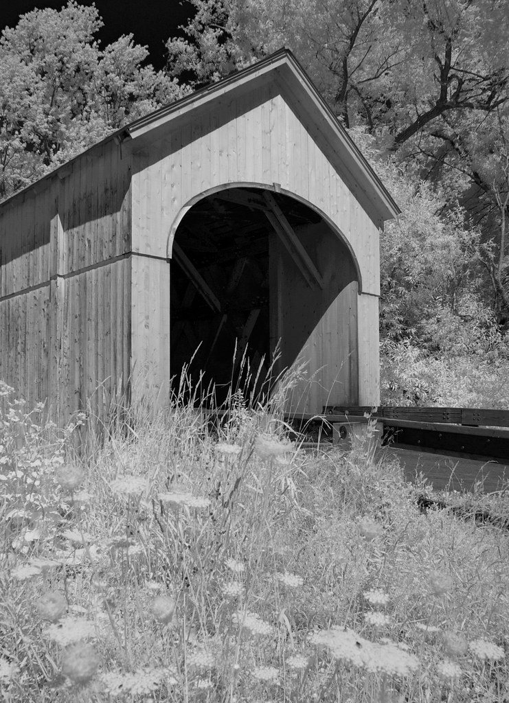 Salisbury Station Covered Bridge Between the towns of Corn… Flickr