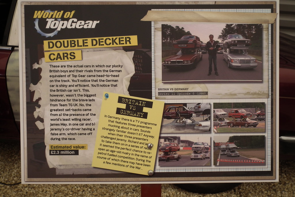 Double Decker race cars Top Gear Double Decker race cars… Flickr