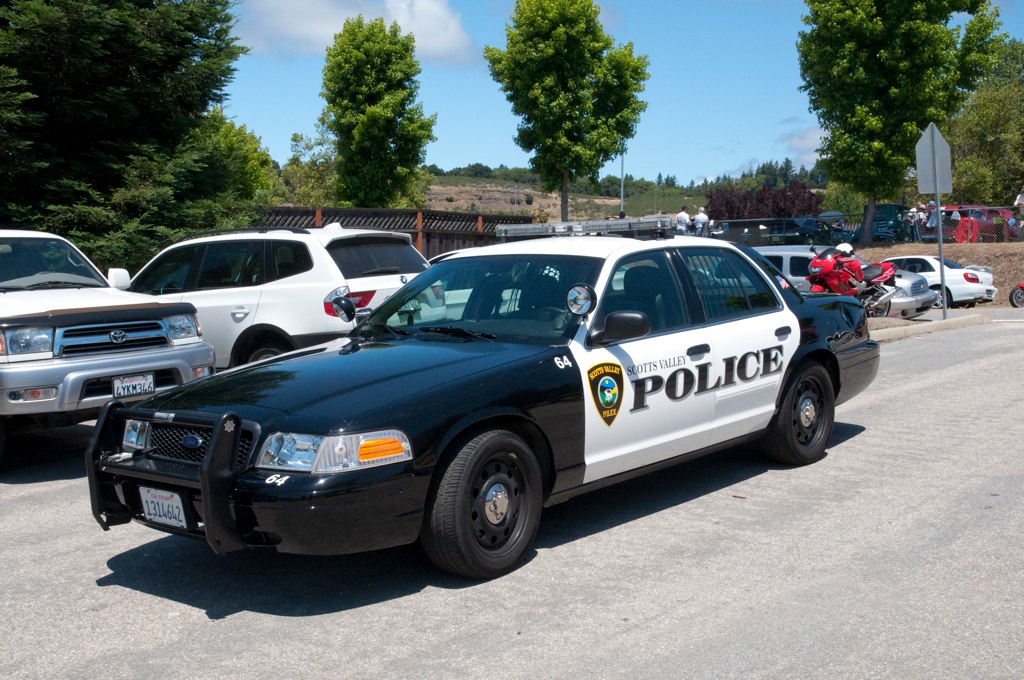 Scotts Valley Police Cruiser A Scotts Valley police car at… Flickr