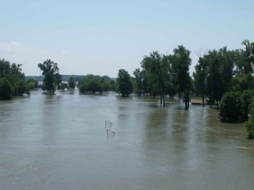Missouri Flood 2011 Haworth Park, Bellevue NE 7312011 Angie Flickr