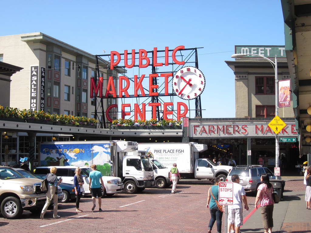 Pike Place Public Market Seattle, Washington Pike Place … Flickr