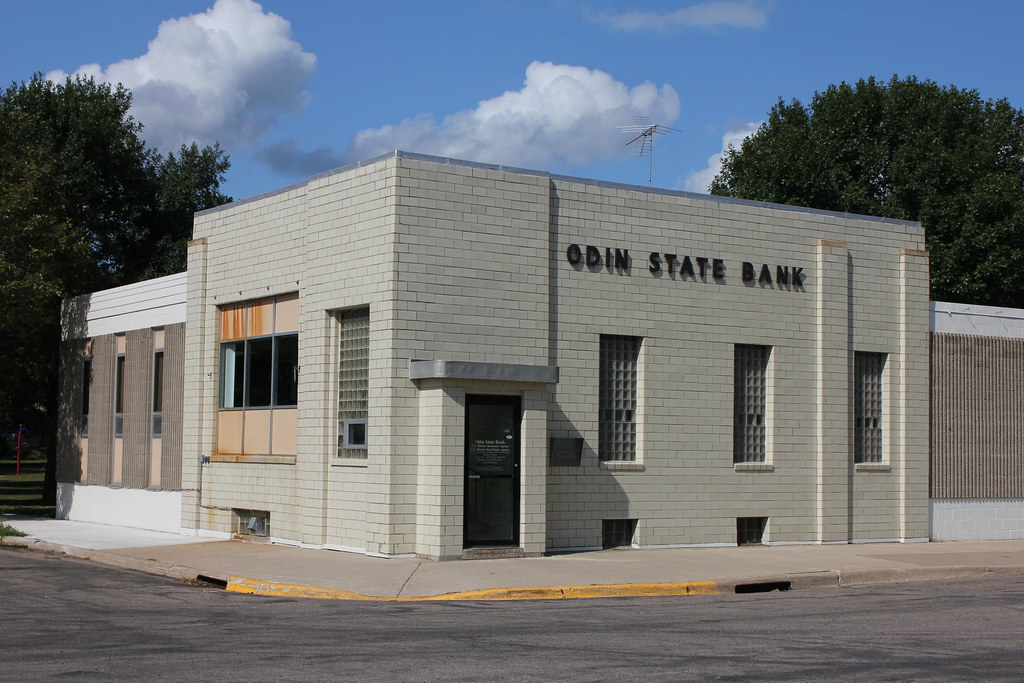 Odin State Bank Odin, MN Tom McLaughlin Flickr