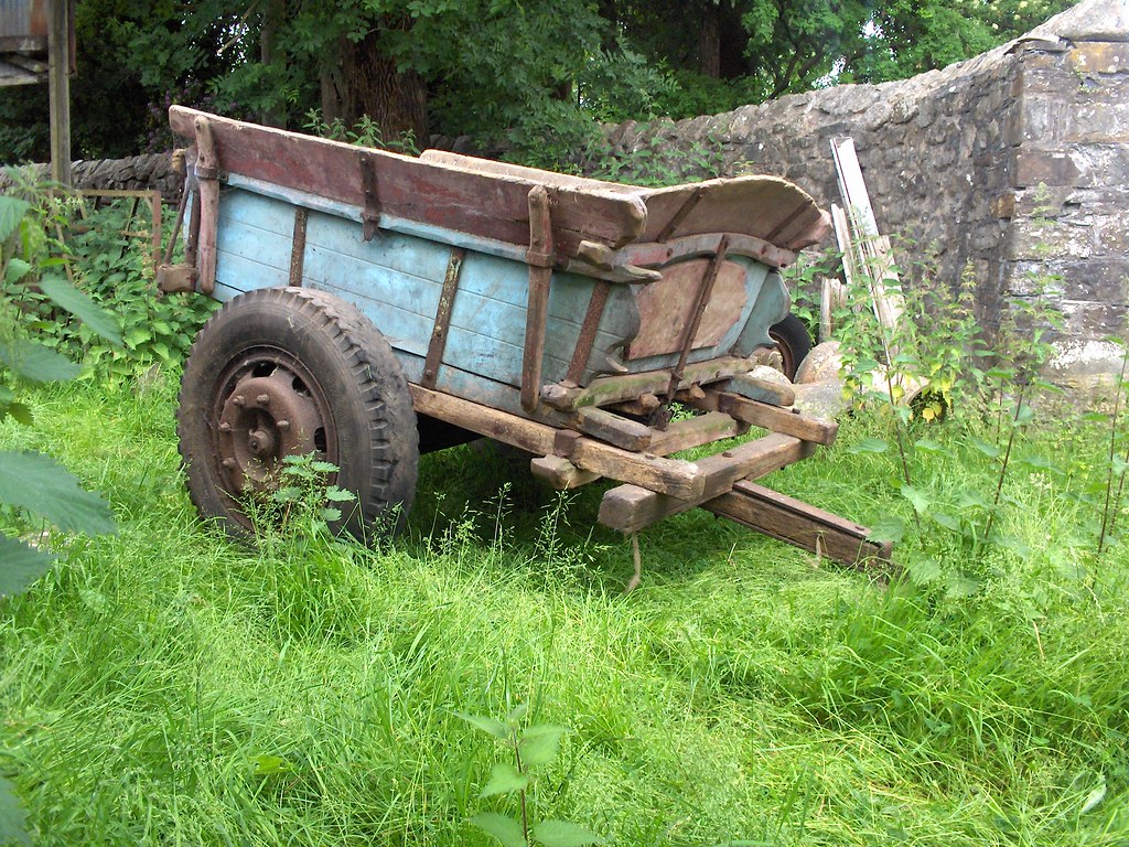 Scotch cart or tumbril a tipping general purpose cart of… Flickr