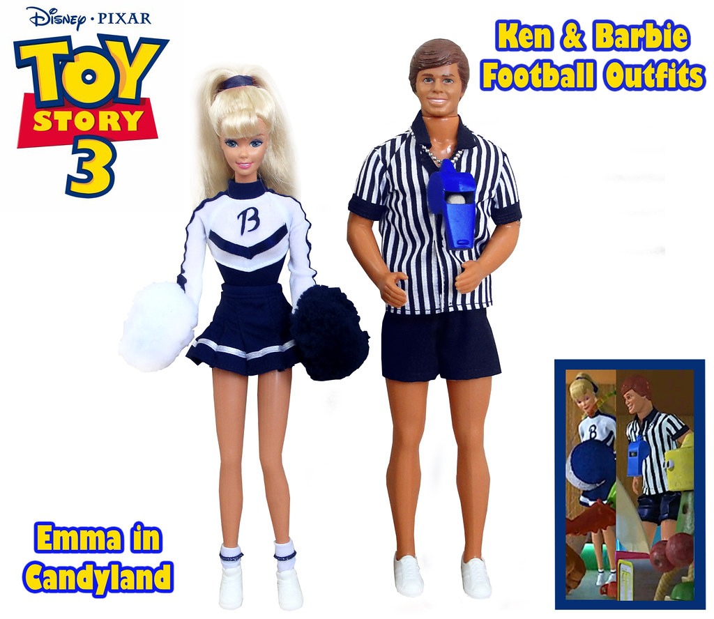 Ken & Barbie Football Outfits a photo on Flickriver