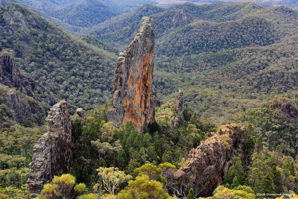 The Bread Knife Viewed From The Grand High Tops Warrumbu… Flickr