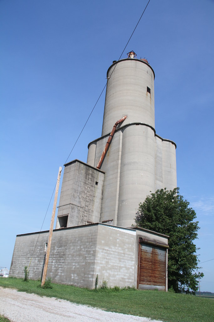 Cynthiana IN, Grain Elevator, Cynthiana Indiana, Posey County a photo