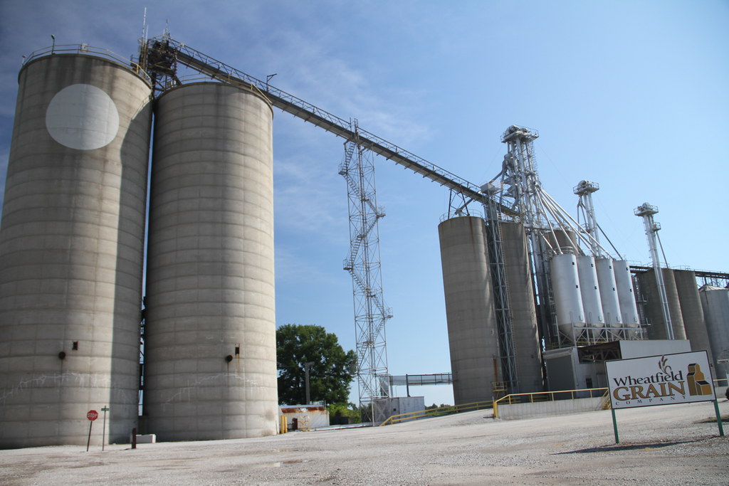 Wheatfield IN, Grain Elevator, Wheatfield Indiana, Jasper … Flickr