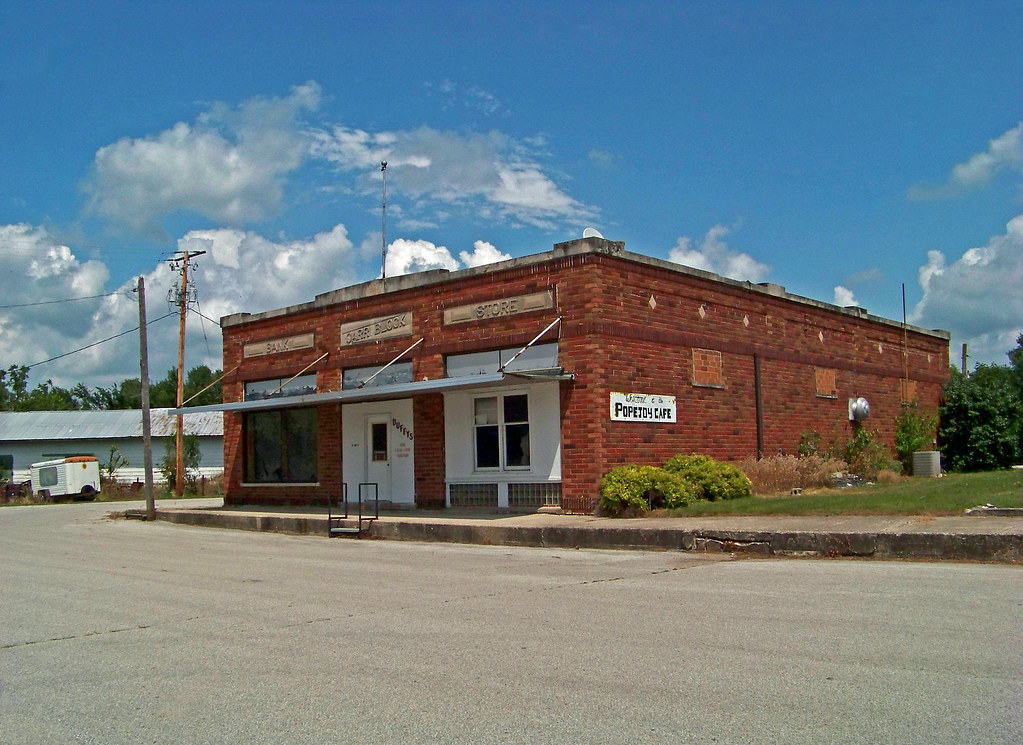 Popejoy Cafe This building was used as a bank and mercanti… Flickr