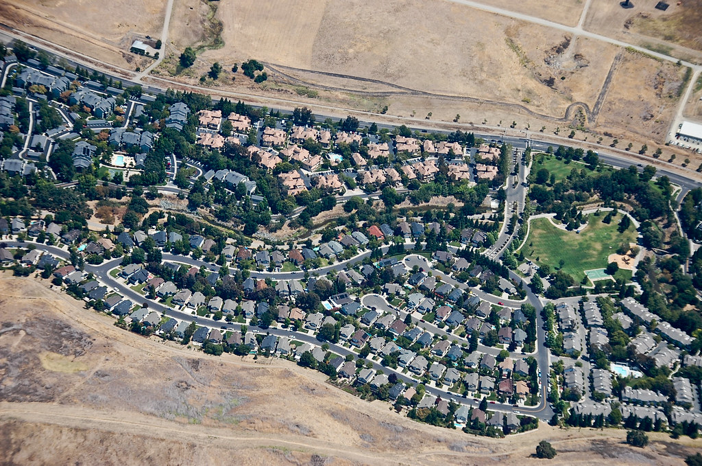 Above Suburbia Near Walnut Creek, California Todd Lappin Flickr