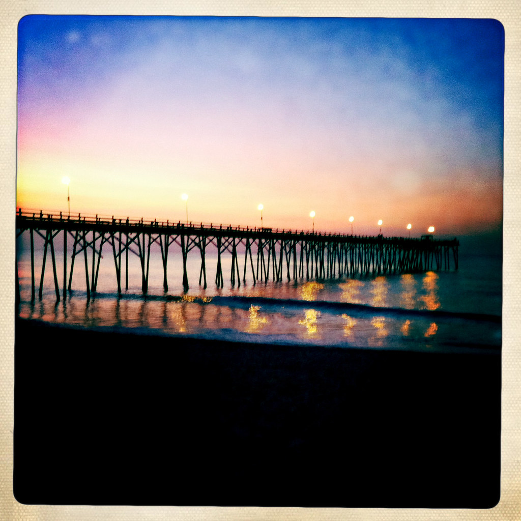 Sunrise Kure Beach Pier North Carolina Wes Lindberg Flickr