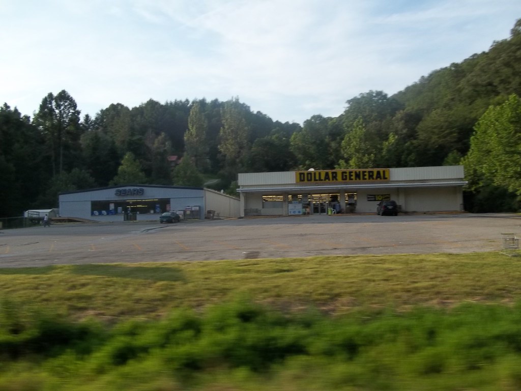 Dollar General and Sears (now closed), Mayking, KY Flickr
