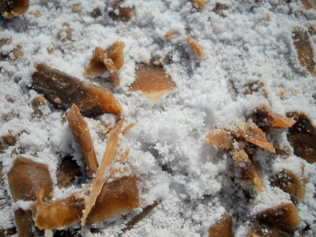 Great salt plains Jet,Oklahoma This salt was used by Nativ… Flickr
