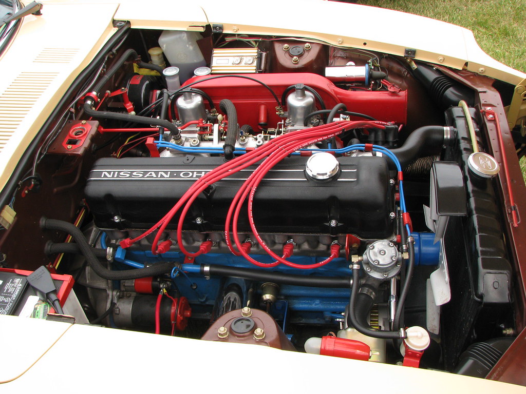 1971 Datsun 240Z engine | geognerd | Flickr