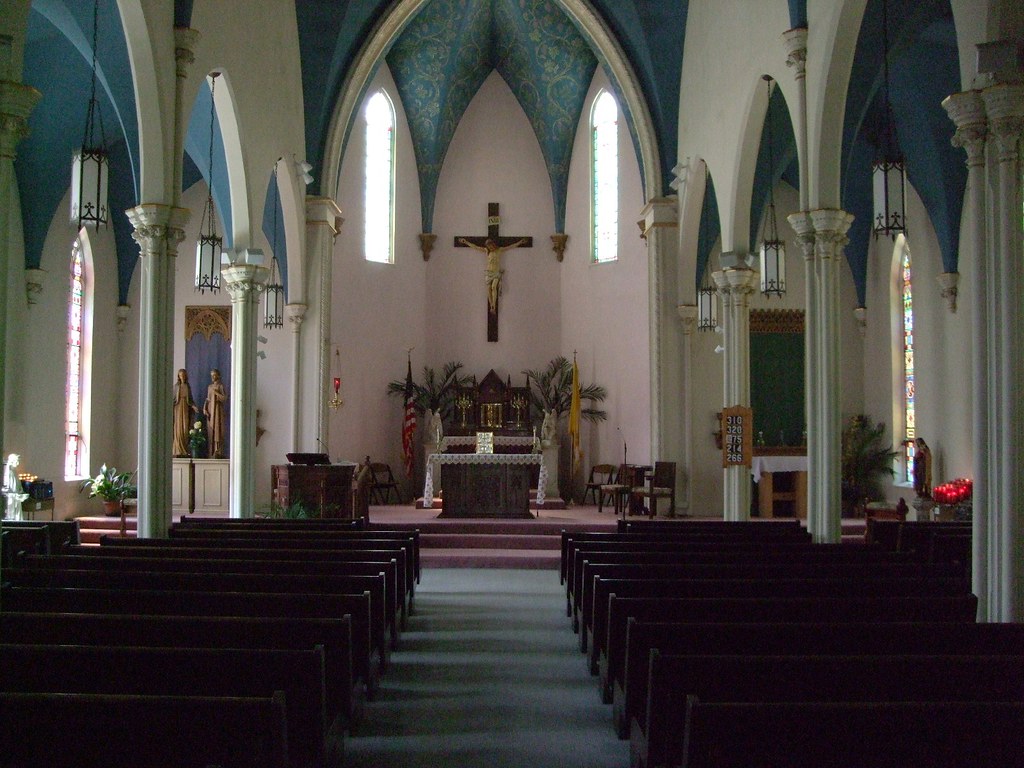 Flickriver Photoset 'St. Mary Catholic Church, Wenona, IL' by catholicsanctuaries