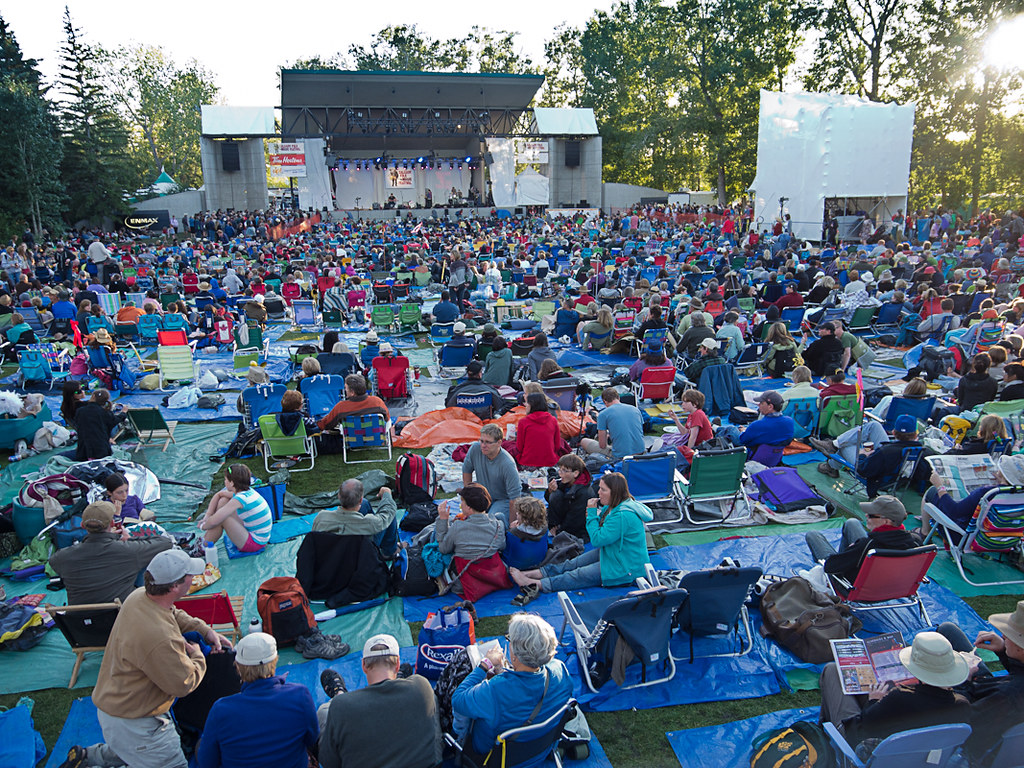 Calgary Folk Festival Audience The Saturday night audience… Flickr