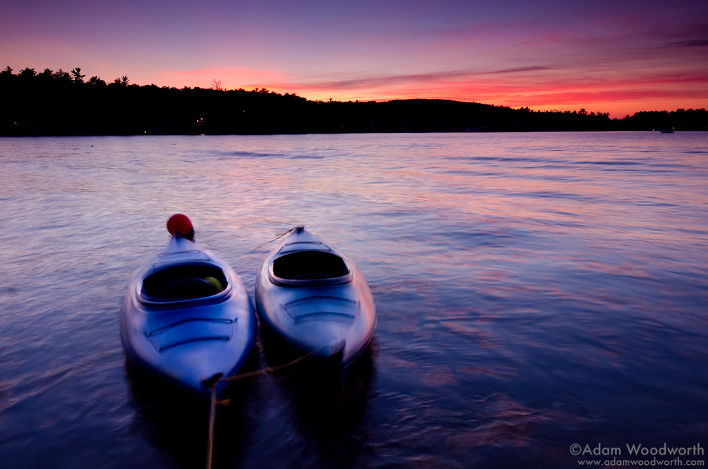 Sunset at Little Ossipee Pond East Waterboro, Maine Flickr