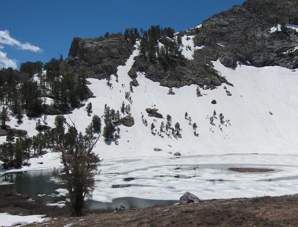 Island Lake Trail, Lamoille Canyon 0658a The lake at the e… Flickr