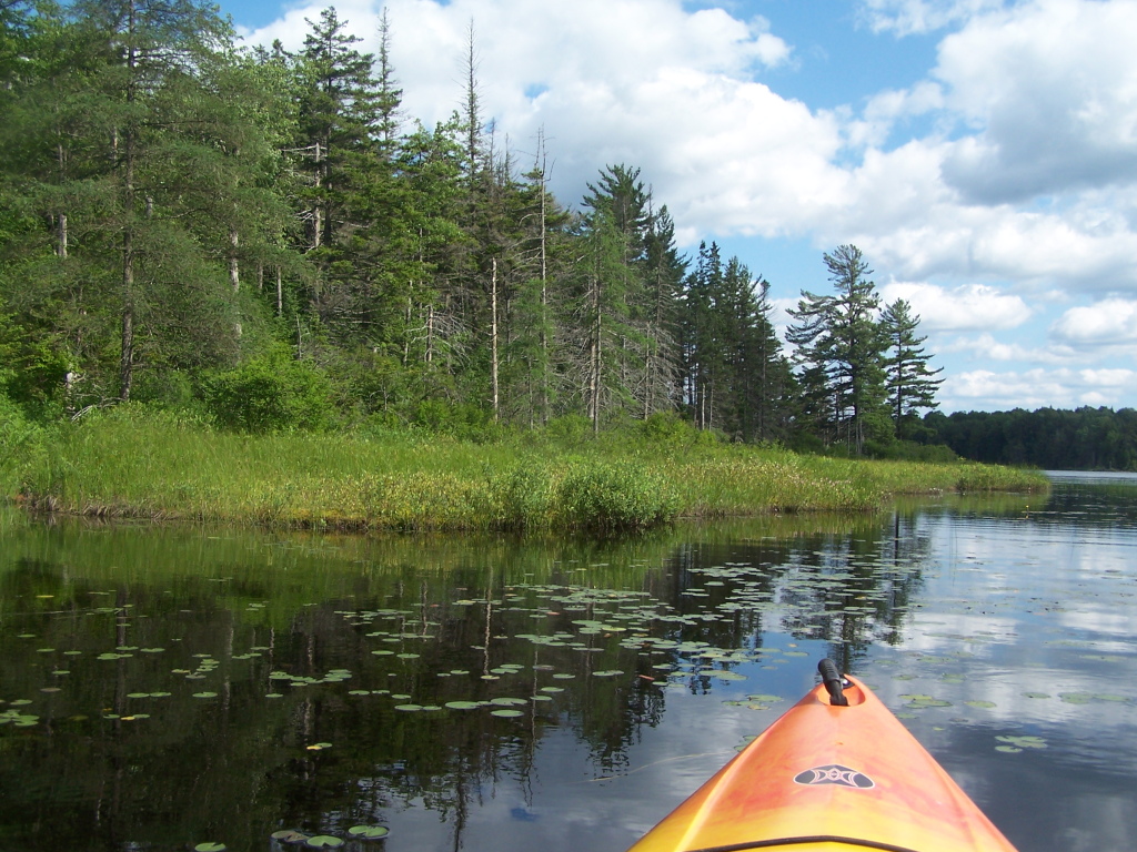Heading Out on Streeter Lake Flickr