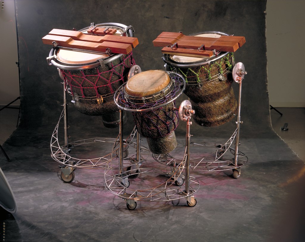 Marimba Drums PVC drums with wooden marimba keys suspended… Flickr